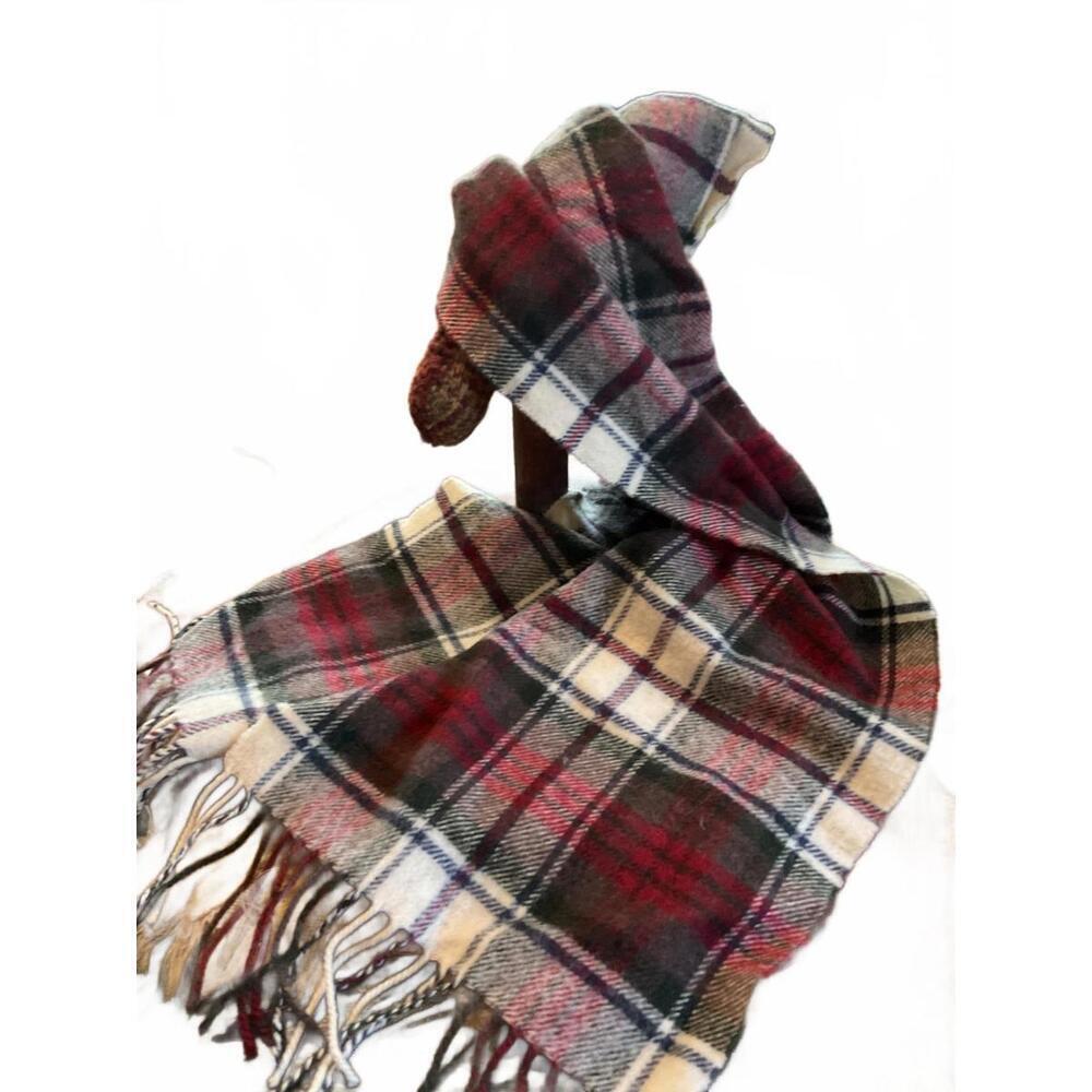 Johnstons of Elgin Authentic Lambswool Tartan Scarf - Made in Scotland
